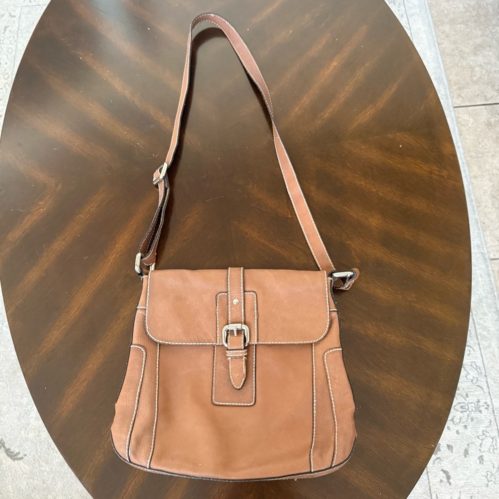 Fossil 90s Y2K square messenger bag